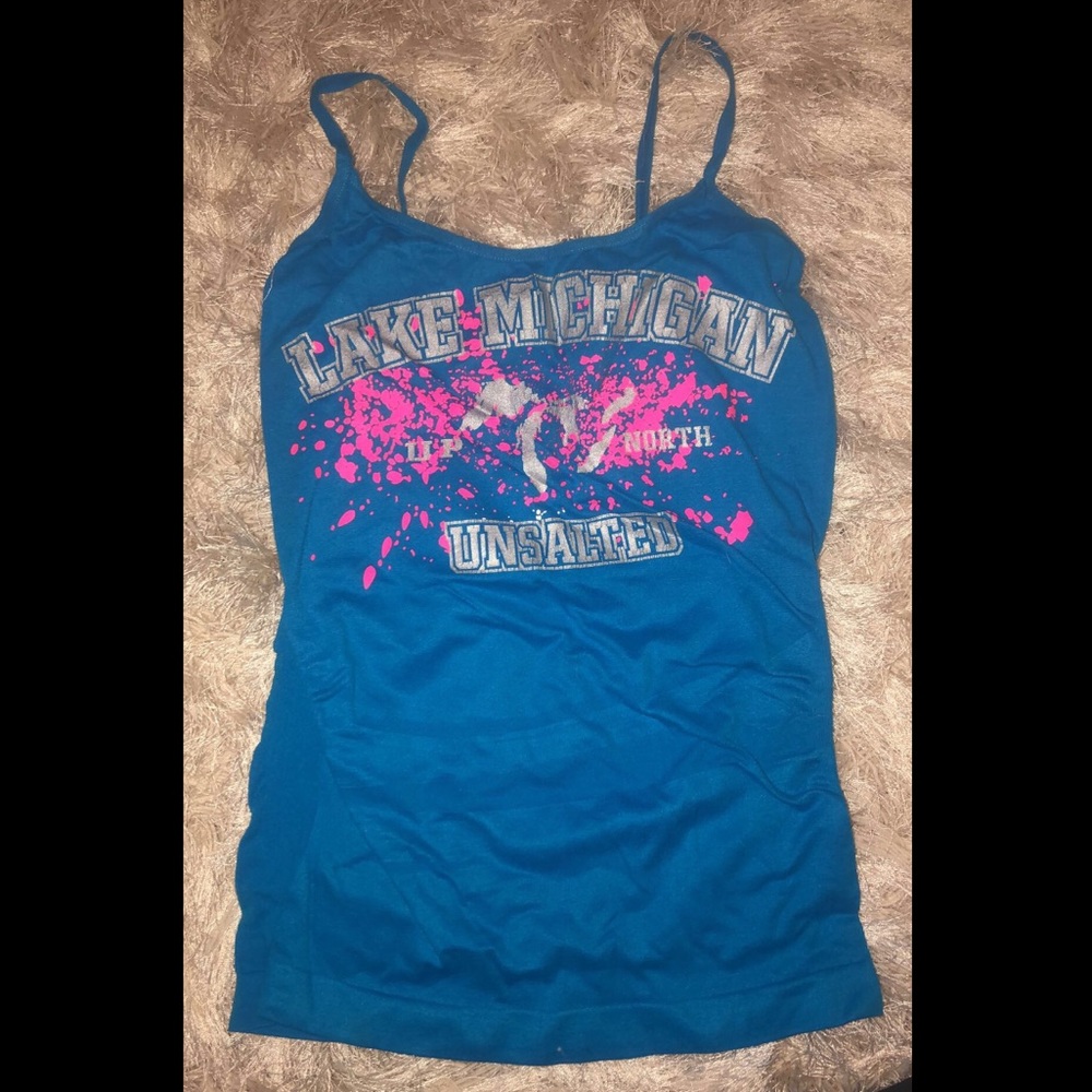 Lake Michigan tank top